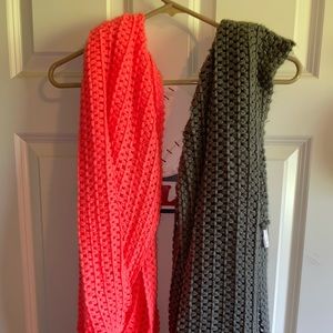 Two Infinity Scarves
